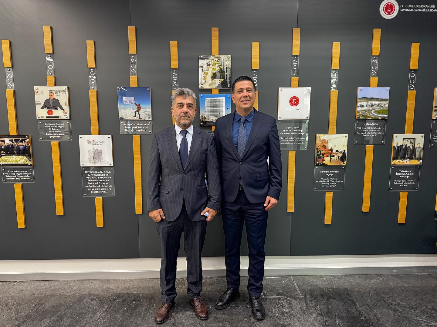 Our General Manager, Prof. Dr. Abdurrahman Akyol, welcomed Prof. Dr. Ahmet Karaaslan, Rector of Istanbul Gedik University, to his office.